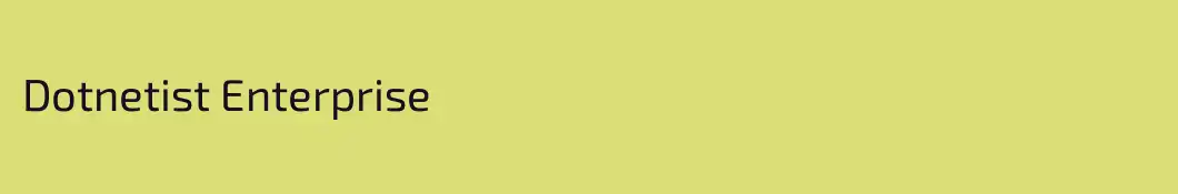 Dotnetist Enterprise